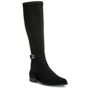 Kate Spade Black Suede Knee High Boot Size 9